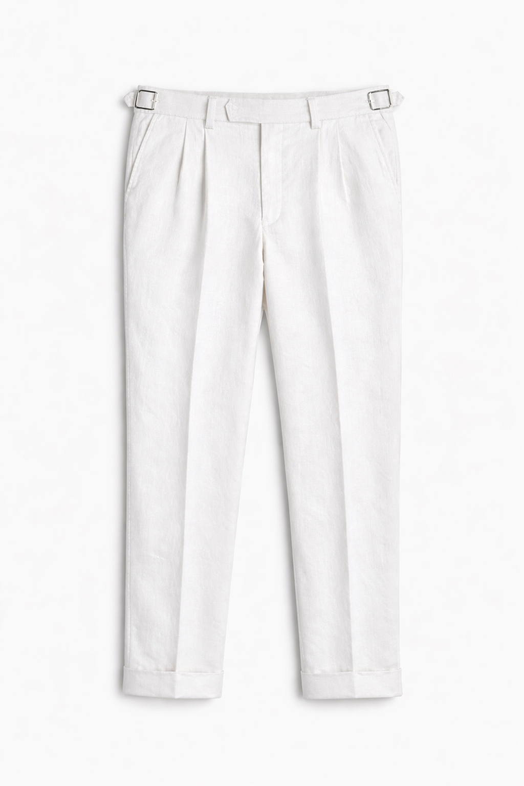 White Linen Adjuster pant