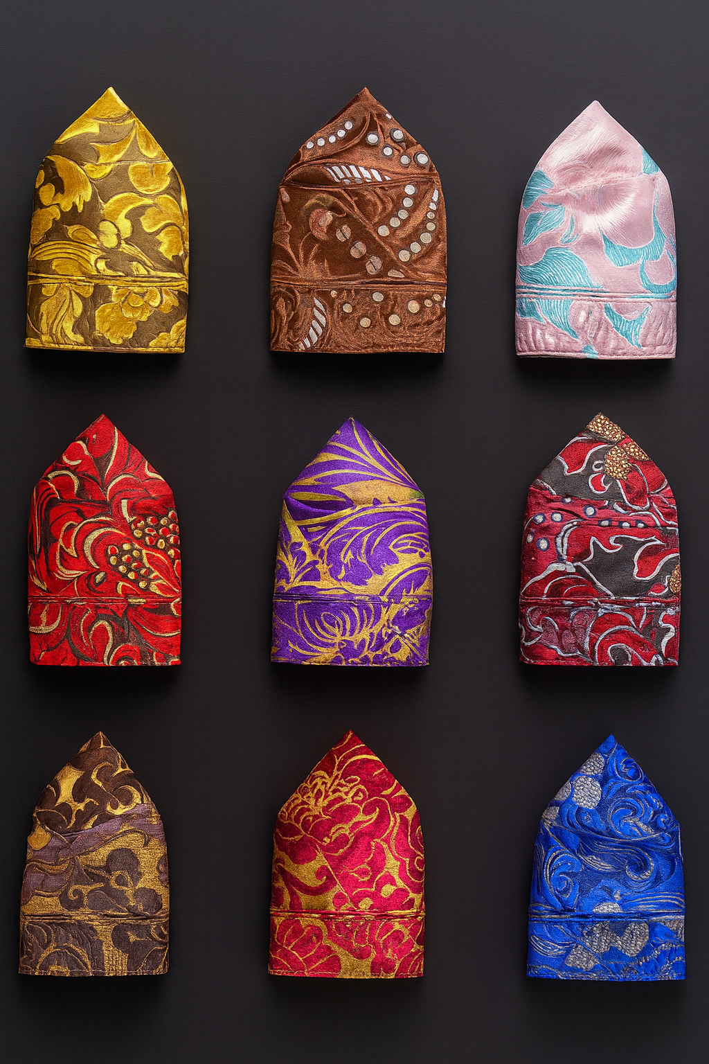 The Damask Edition — Handcrafted Cap