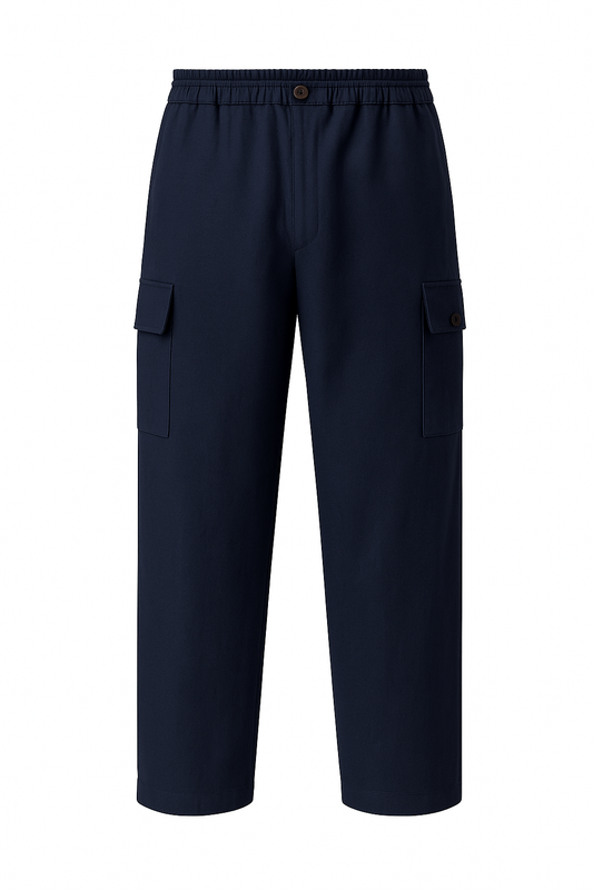 Navy Blue Cargo Pant