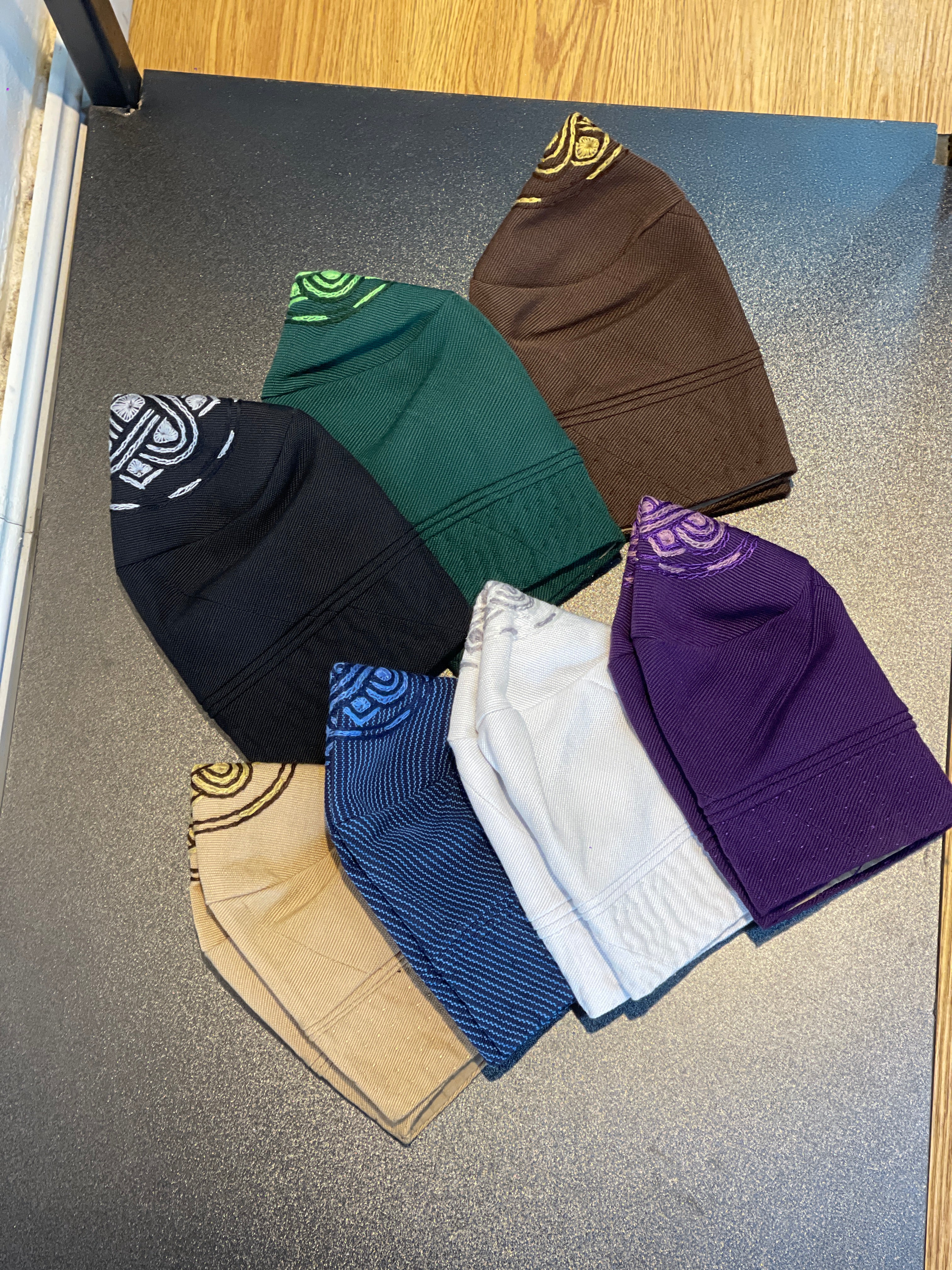 Orí Adé Signature Yoruba Cap with Hand-Embroidered Heritage Knot