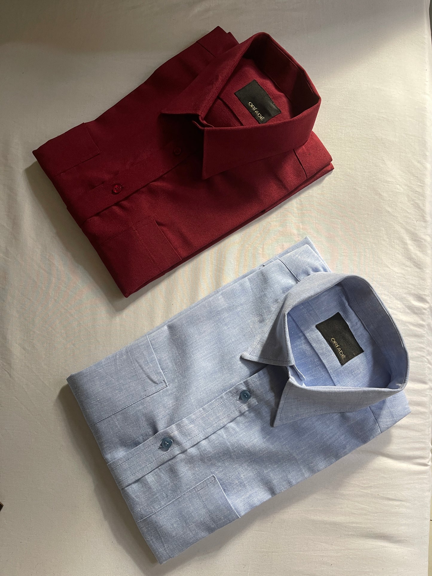 Orí Adé Classic Linen Shirts – Hand-Finished Nigerian Elegance
