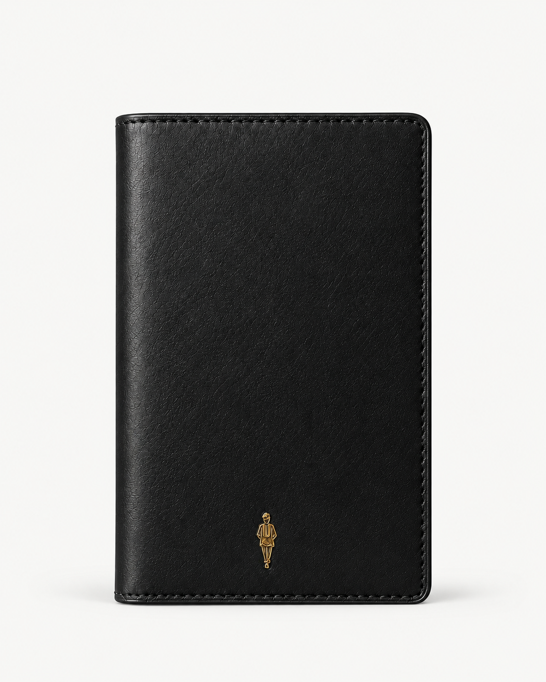 Orí Adé Logo Leather Passport Cover — studio product photograph