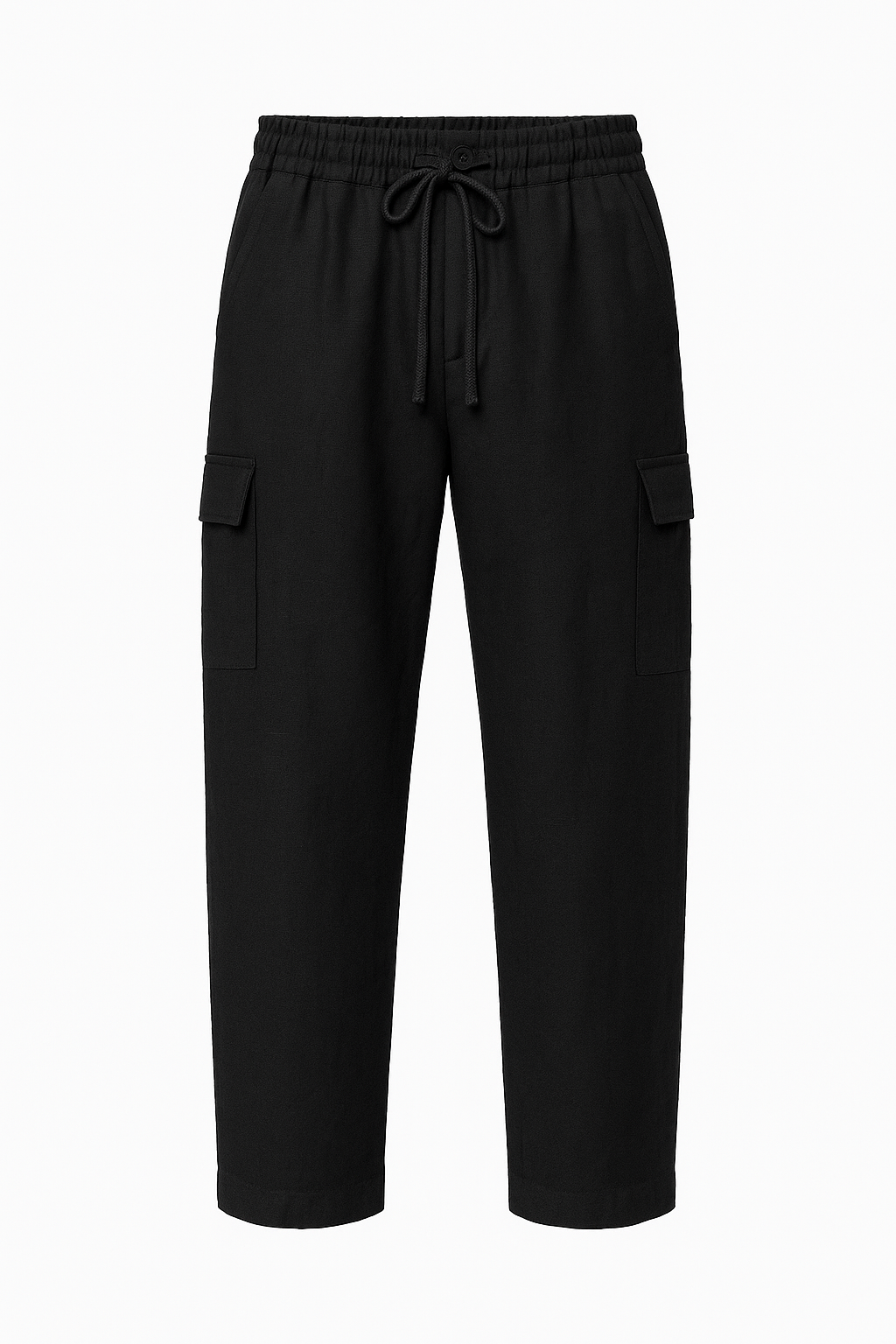 Black Logo  Cargo Pant