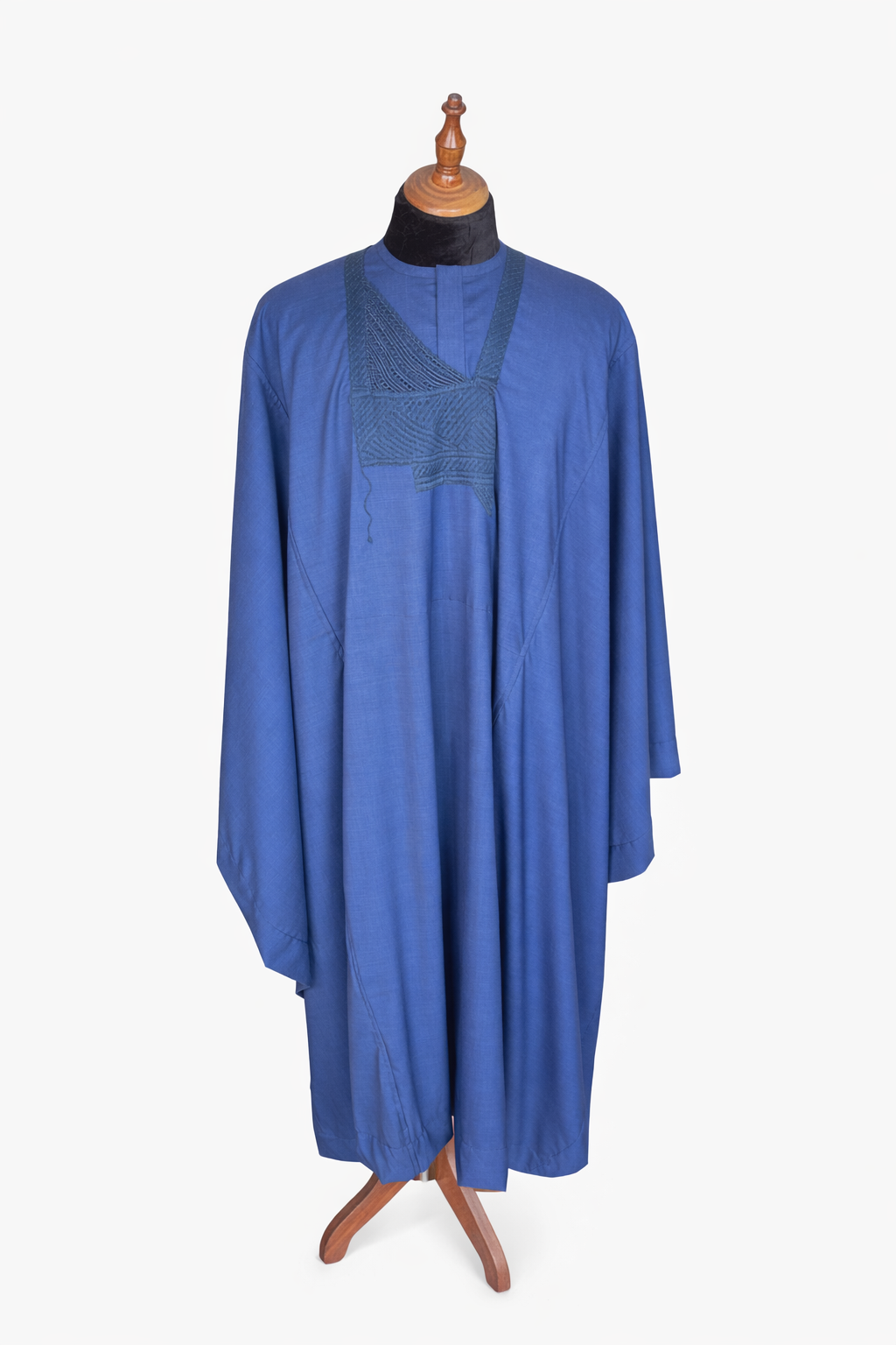 Blue Agbada Jakan 3/4 Sleeve