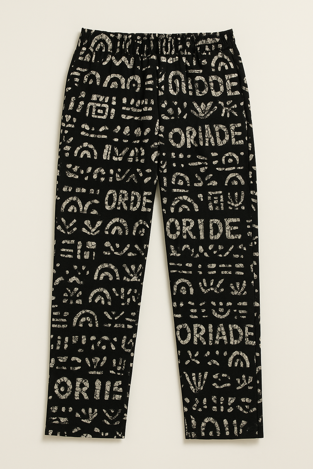 Logo African Print Pant
