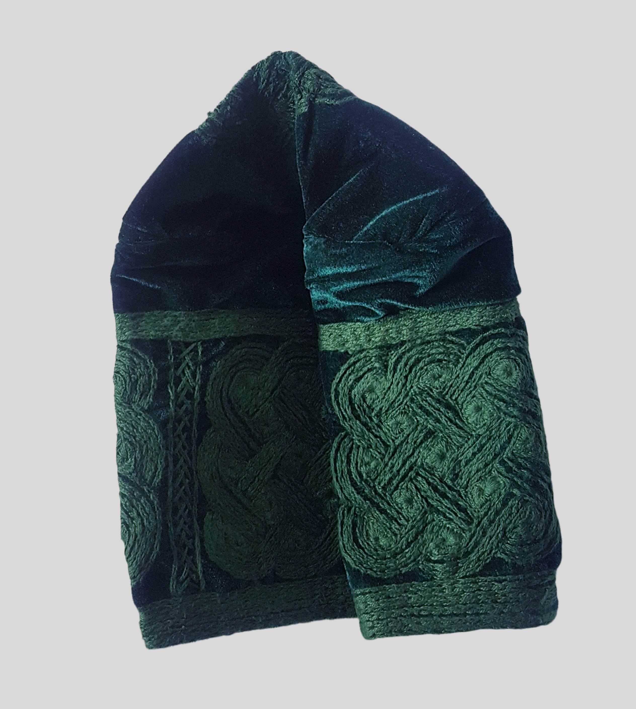 Green Velvet yoruba Nigerian Mens cap