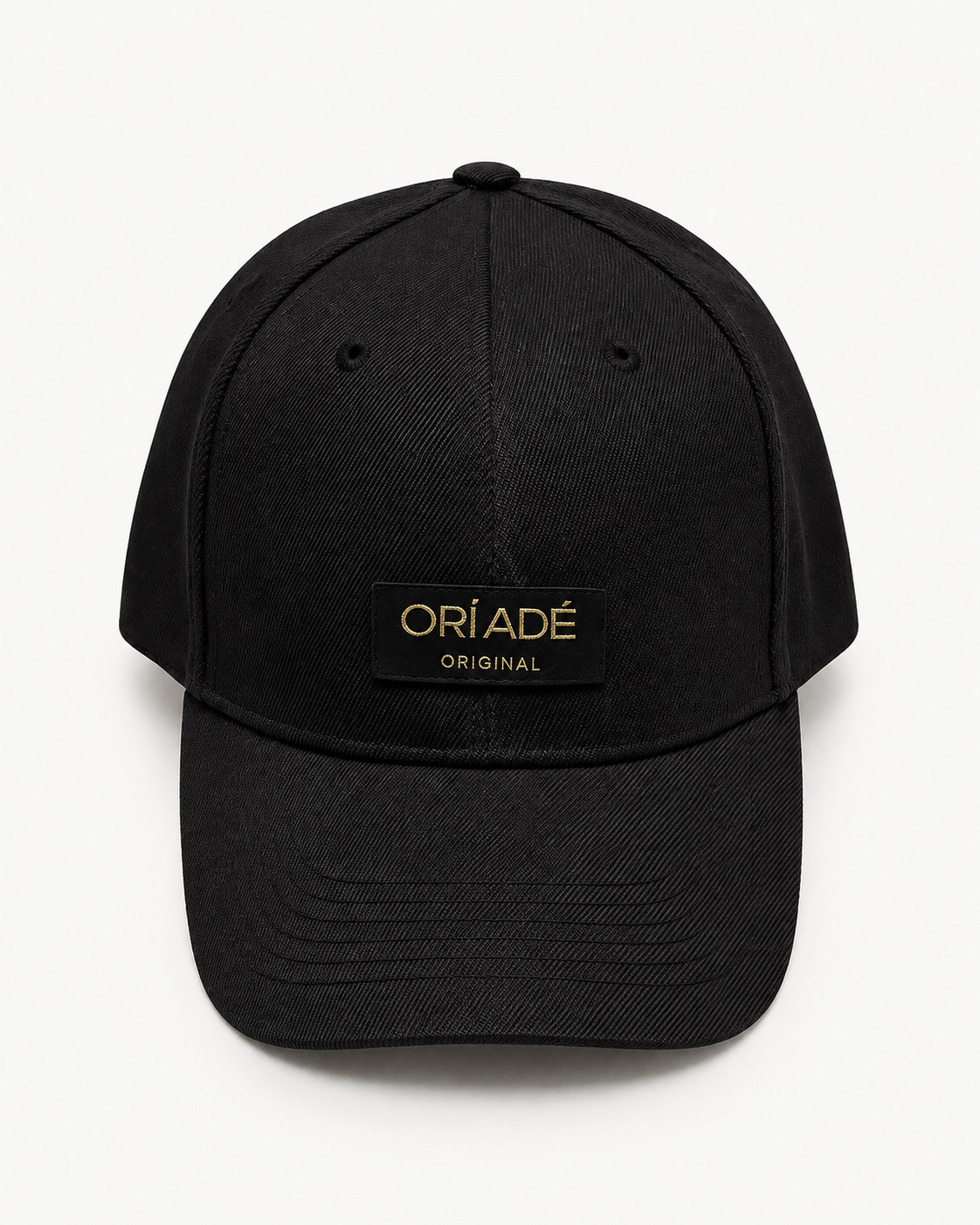 Orí Adé Logo Cap — studio product photograph