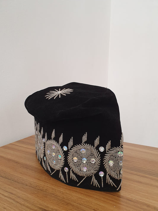 Yoruba mens Fila Asinde Nigerian cap