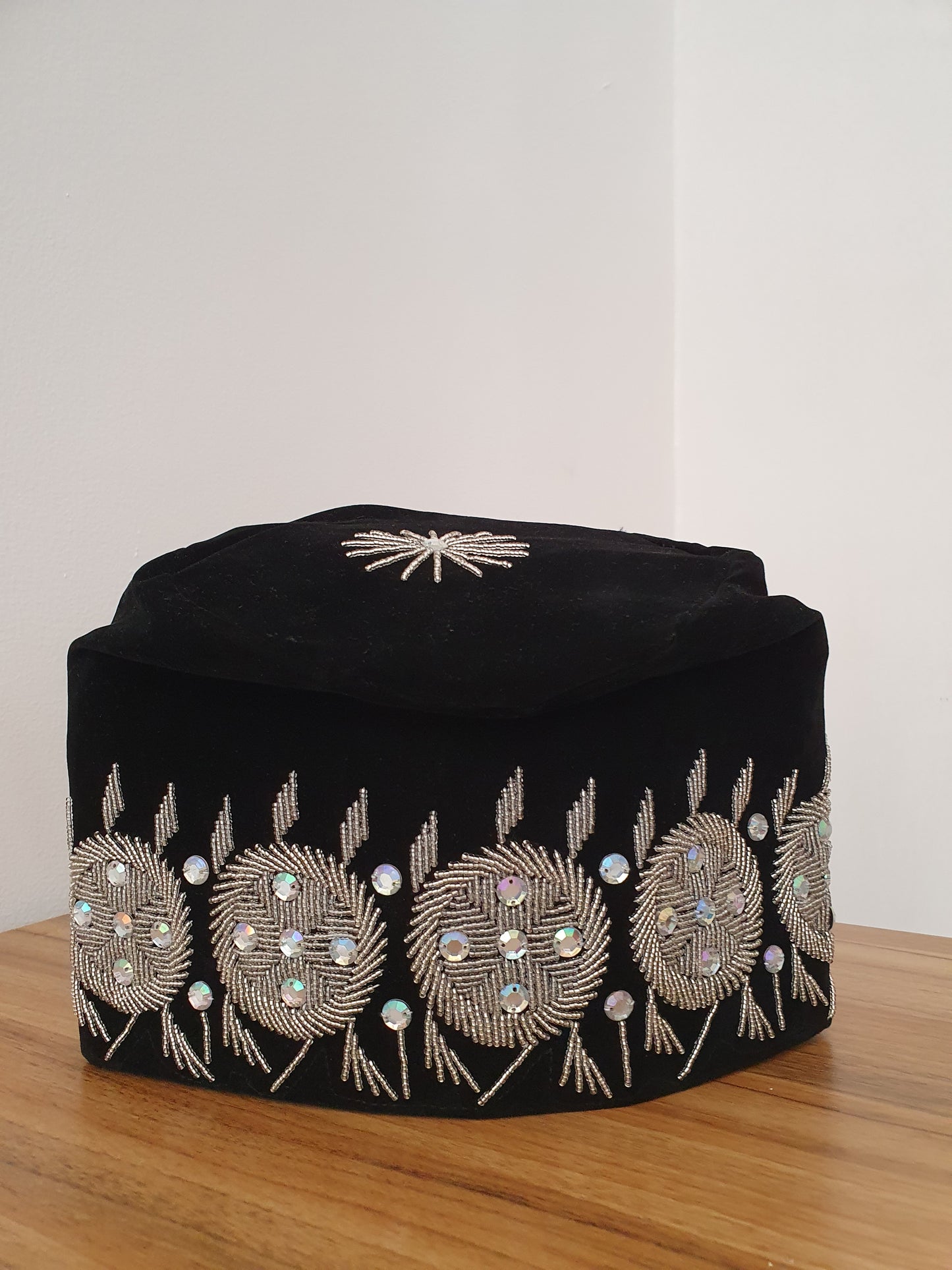 Yoruba mens Fila Asinde Nigerian cap
